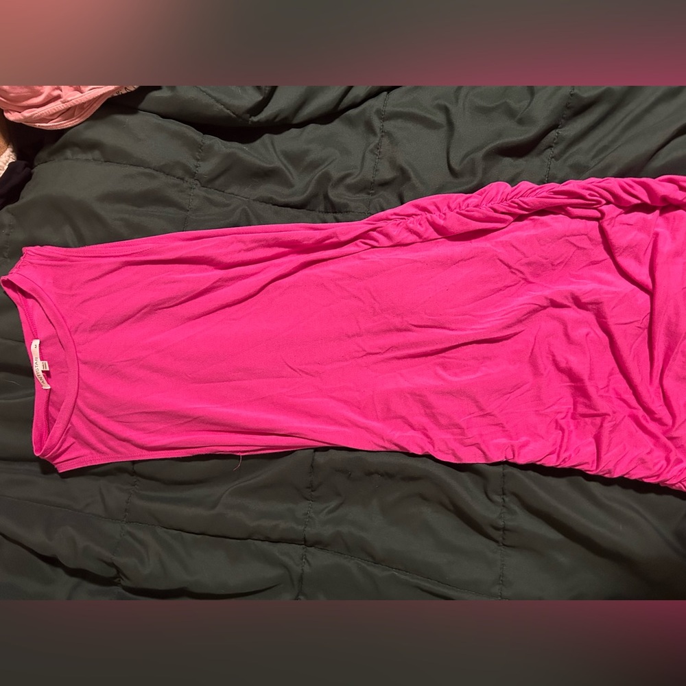 Hot Pink Bodycon Dress